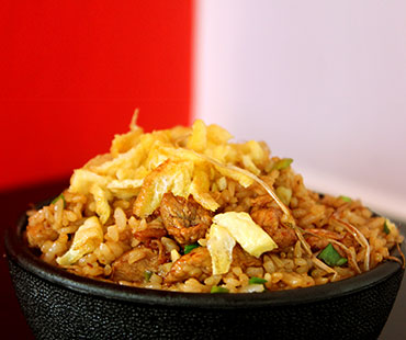 Arroz Frito Japonés de la Tierra