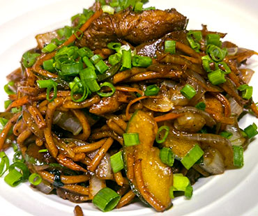 Pork chow mein