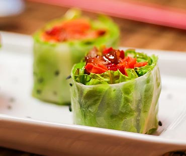 Rice Paper Rolls fish