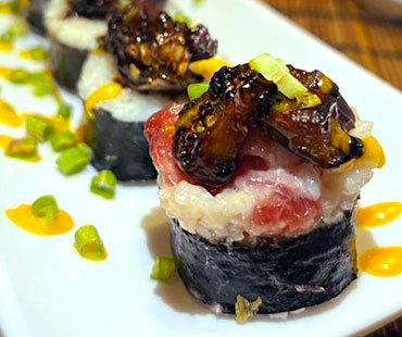 Toro Spicy Roll  Sushi